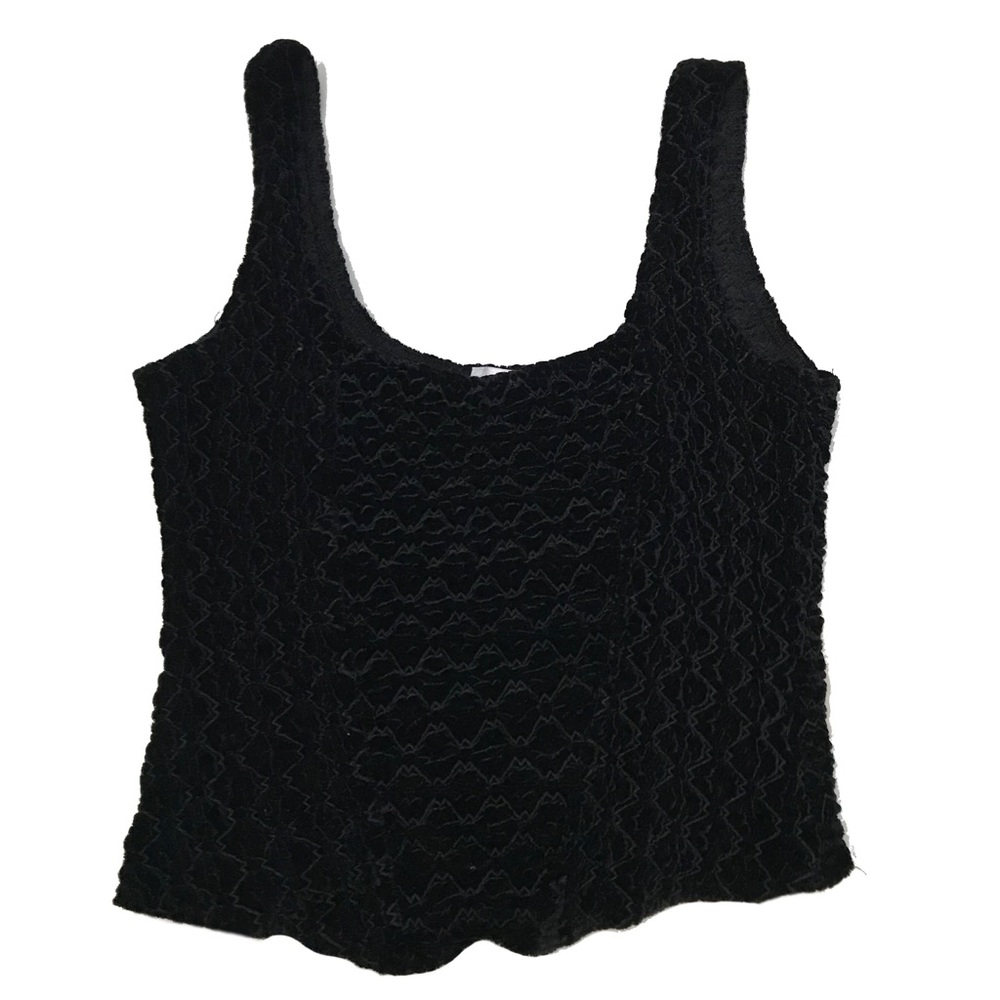 Black Velvet Cache Tank Top